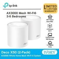 ราคา TP Link Deco X50 3P AX3000 whole Home Mesh WiFi 6 System Deco X50 3p ivoryitshop (21304757702)