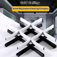 ราคา ตะแกรงอลูมิเนียม ตะแกรงอลูมิเนียมสำหรับศูนย์การค้า ระแนงเพดานร้านอาหาร ราวตากแห้งสีดำ ท่ออลูมิเนียมสี่เหลี่ยมสีขาว ระแนงเพดานอลูมิเนียมลายไม้ (25070990370)