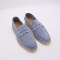 ราคา LONDON BROWN MARSTON รองเท้าหนังแบบสวมทรง Penny loafers หนังแพะ (22852425315)