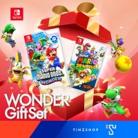 ราคา Nintendo Switch Game Set Mario Wonder Gift Set 2025 จับคู่ เกมมาริโอ้ วันเดอร์ กับเกมยอดฮิต Mario Wonders Smashbros Mario Kart8 Party Super Star Odyssey Luigi Mansion3 3D World เลือกเกม (21166469540)