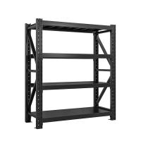 ราคา รุ่นMicro Rack ชั้นวางสินค้า 200 200 60cm ชั้นวางของ4ชั้น วัสดุเหล็กกล้ารีดเย็น รับน้ำหนักได้ 300KG (24852306270)