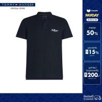 ราคา Tommy Hilfiger เสื้อโปโล ผู้ชาย รุ่น MW0MW40296 DW5 สีน้ำเงิน ทรง Regular (24852163380)