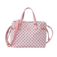 ราคา ELLEBAG กระเป๋าสะพาย MONOGRAM STYLE HANDBAG COLOR PINK EWH901 (24273377032)