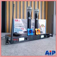 ราคา PROPLUS UM 800 ไมค์ลอยคู่ UHF ออกมาทดแทน XM 111 จูนคลื่น ย้ายเสา ความถี่ใหม่ โปรพลัส UM 800 UM800 ไมค์ลอย ไมค์โครโฟน ไร้สาย ไมค์คาราโอเกะ เอไอ ไพศาล (17799445736)