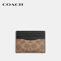 ราคา COACH กระเป๋าใส่บัตรผู้ชายรุ่น Slim Id Card Case In Signature Canvas CW366 NRX สีหลากสี (24757339386)