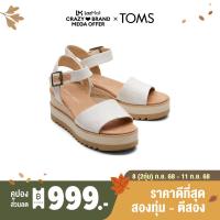 ราคา TOMS รองเท้าลำลองผู้หญิง รุ่น Diana Natural Yarn Dye Canvas CE รองเท้าลิขสิทธิ์แท้ (24210253597)