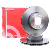 ราคา BMW จำนวน 2 ชิ้น จานเบรคหน้า ขนาด 296 mm รุ่น E39 ยี่ห้อ BREMBO เบอร์ 09 6924 11 l เบอร์เทียบ TRW DF2769 (13762395465)