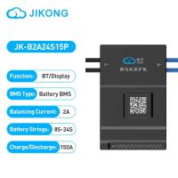 ราคา JIKONG JK B2A24S15P 8S 24S 48V 72V 150A BMS 4S 24S 150A แบตเตอรี่ Li Ion LiFePo4 LTO Smart Active BMS Balance Current 2A รองรับ BT ในตัว แอป เหมาะสำหรับการตั้งแคมป์หรือจักรยานไฟฟ้า (23751286487)