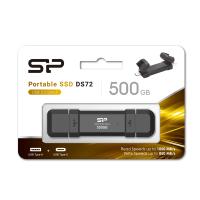 ราคา Silicon Power Portable SSD External SSD รุ่น DS72 USB 3 2 Gen 2Type A and Type C R 1050MB s W 850MB s รับประกัน 5 ปี (21423402582)