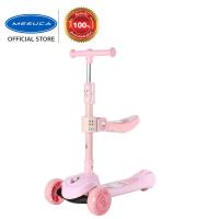 ราคา Hello Kitty 2 in 1 Foldable Twist scooter เฮลโล คิตตี้ 2in1 สกู๊ตเตอร์ 3 ล้อ พับได้ รถขาไถ HCA22988 2 (21399388671)