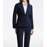 ราคา G2000 เสื้อสูทผู้หญิงทรงเบสิคสีกรมท่าทรง SLIM FIT เสื้อสูททำงานผู้หญิง เสื้อสูทสีกรมท่า (22670921181)