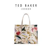 ราคา Ted Baker Womens Poppyys Floral Printed Extra Large Icon LT PINK (24186987557)