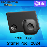 ราคา Tile by Life360 Starter Pack 2024 Bluetooth Trackers and Item Finders for Keys Wallets More Both iOS and Android Compatible Phone Finder 2 Pack Mate Slim Black (23352986716)