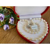 ราคา ชุดเชทไข่มุกแท้ มุกภูเก็ต ครบชุด 3 ชิ้น พร้อมกล่องกำมะหยีหัวใจ 1 ชุด มีสร้อยคอ ข้อมือ ต่างหู ไข่มุกแท้ (3587540157)