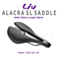 ราคา New2025 เบาะจักรยาน Liv รุ่น ALACRA SL Saddle ราง SST Alu ขนาด 155mm เบาะสำหรับผู้หญิง นั่งสบาย by Giant (24910807595)