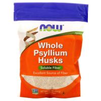 ราคา ของแท้ NOW Foods Whole Psyllium Husks 16 oz 454 g (23988604616)