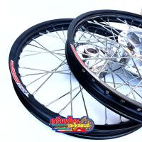 ราคา ชุดล้อYokoแท้ดุมกระจก บูทลูกปืนพร้อมใส่หน้าหลัง เวฟ125S เวฟ125i บังลม ไมล์ดิจิตอล ขอบ 17 (10508252326)
