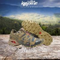 ราคา ARMY DIGITAL Khaki Salomon speedcross 3 Trekking Hiking shoe kasut hiking (21501302839)