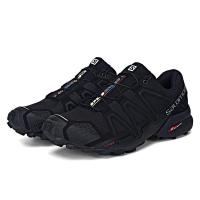 ราคา Original Salomon Speedcross 4 Outdoor professional hiking shoes Full Black Trail Trekking Sneakers Kasut Size 40 46 (21501289277)
