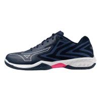 ราคา MIZUNO Badminton Wave Claw EL 2 หน้ากว้าง รองเท้าแบตมินตัน มิซูโน่ แท้ (24704220001)