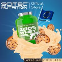 ราคา SCITEC NUTITION Whey Protein Isolate Cookies cream รสคุ้กกี้ ครีม เวย์โปรตีน ไอโซเลท พรีเมี่ยมเวย์ นำเข้า สร้างกล้ามเนื้อ ลีนเวย์ Whey Isolate with Amino acids (15864940371)