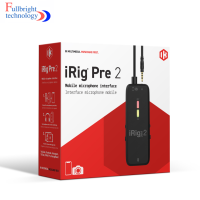 ราคา IK Multimedia Irig Pre 2 โมบายล์ไมโครโฟนอินเตอร์เฟส (21697233797)