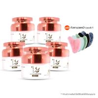 ราคา 5 กระปุก แถมฟรี กัวซา 1 ชิ้น Barcony Korea Ginseng RGB3 บาร์โคนี่ ครีมโสม 3 สี บำรุงฝ้า กระ เพิ่มคอลลาเจนให้ผิว จากเกาหลี ขนาด 40 กรัม (23181632403)