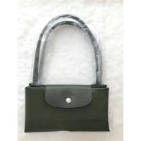 ราคา 100 genuine Longchamp Le Pliage green handbag L foldable green shoulder French made handbag L1899919 large sized long handle waterproof canvas bag (23336584199)