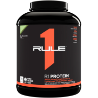 ราคา Rule 1 R1 Whey Protein Isolate Chocolate Fudge 5 lbs Powder 25g Whey Isolate Hydrolysate 6g BCAAs 76 Servings เวย์โปรตีนไอโซเลท (24198271699)