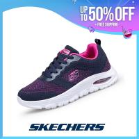 ราคา Skechers รองเท้าผ้าใบผู้หญิง Go Walk 6 รองเท้าผ้าใบเนื้อนุ่มแวววาว SK030701 (23828306395)