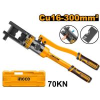 ราคา INGCO คีมย้ำหางปลาไฮดรอลิค 16 300 Sq mm รุ่น HHCT01240 (23000366322)