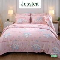 ราคา Jessica Tencel T025 cinnamoroll เจสสิก้า ลายลิขสิทธิ์แท้ Sanrio ชุดเครื่องนอน ผ้าปูที่นอน ผ้านวม ผ้าห่ม (24748912279)