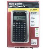 ราคา Texas Instruments เครื่องคิดเลขทางการเงิน TI BA II Plus Professional ของใหม่ ของแท้ (400208689)