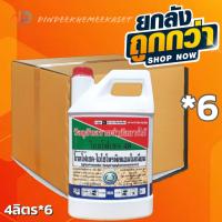 ราคา ยกลังx6แกลลอน ไกล โฟเซต48 ตราหวีทอง ขนาด 4 ลิตร สารกำจัดวัชพืช กำจัดวัชพืชใบแคบ วัชพืชใบกว้างประเภทดูดซึม (19793382407)