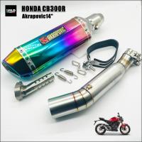 ราคา ท่อแต่ง ปลายท่อแต่ง เซตท่อ CB300R ปลายท่อ Akrapovic ยาว14นิ้ว โต 3 5 นิ้ว สวมคอ 2 นิ้ว พร้อมสลิปออนตรงรุ่น (17791612529)