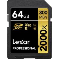 ราคา Lexar 64GB SDXC Professional 2000x 300MB s (360128815)