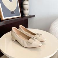 ราคา Choushoes รองเท้าหนังแกะแท้รุ่น Luna ความสูง 1 2 นิ้ว รองเท้าหัวกว้าง ส้นหนา ใส่แล้วเก็บทรงสวย เพิ่มความ Premium ด้วย Choushoes Logo สุดหรู พื้นหนานุ่ม ซัพพอร์ตเท้า (22787857643)