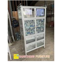 ราคา ตู้กับข้าว 3 ฟุต ตู้กับข้าวอลูมิเนียม 90 ซม 8 ประตู ส่งฟรี อ เมืองชลบุรี ตจว ทักแชทสอบถาม (22127871293)