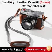 ราคา SmallRig เคสหนังสำหรับกล้อง X E5 ที่จับนิ้วหัวแม่มือ แผ่นยึดรูปตัว L พร้อมด้ามจับซิลิโคนสำหรับ FUJIFILM X E5 5447 5449 5451 (24566123547)