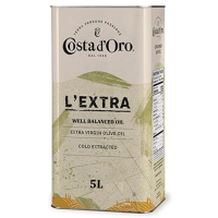ราคา คอสตา ดอโร น้ำมันมะกอกบริสุทธิ์ จากอิตาลี 5 ลิตร Extra Virgin Olive Oil 5L Costa d Oro brand (25004800923)