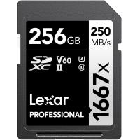 ราคา Lexar 64GB 128GB 256GB Professional 1667x SDXC Memory Card UHS II C10 U3 V60 Full HD 4K Video Up To 250MB s Read for Professional Photographer Videographer (22689238364)