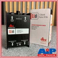 ราคา DBX DJDI 2CH PASSIVE DI DI Box แบบ Passive กันเสียง จี่ ฮัม กันไฟยัอน ประกันศูนย์มหาจักร ไดเร็คบ็อก เอไอ ไพศาล (404639913)