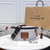 ราคา ใหม่เอวกระเป๋าผู้ชายแฟชั่นไหล่เดี่ยว Messenger กระเป๋า Flannel Coach Retro รูปแบบสายคล้องไหล่ปรับได้ Spot 91375 (21790892541)