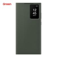 ราคา SAMSUNG Galaxy S23 Ultra S View Wallet Phone Case Protective Cover W Card Holder Slot Finger Tap Clear Window แบคทีเรีย 3สี (24588386235)