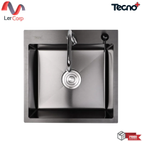 ราคา Tecno อ่างล้างจาน 1 หลุม แบบฝัง Tecnoplus รุ่น TNS 505022 BLACK ขนาด 50 ซม ลึก 22 ซม (24611590140)
