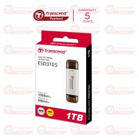 ราคา External SSD smallest 1TB ESD310S Type A and Type C connectors Transcend รับประกัน 5ปี มีใบกำกับภาษี (19768627907)