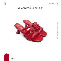 ราคา LA BELLA รุ่น GLADIATOR HEELS RED (24531076648)