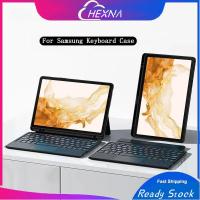 ราคา Magnetic 7 Colors Backlit Keyboard Case for Samsung Galaxy Tab S10FE 10 9 S10FE 13 1 S6 Lite 10 4 S7 S8 S9 11 S9 FE S7 S7 FE S8 S9 S10 12 4 A8 A9 Plus 11 with Pen Holder Trackpad (22802457012)