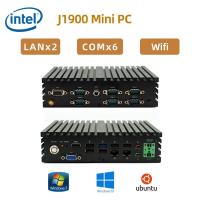 ราคา Mini PC Intel J1900 Windows 10 Mini Computer Windows 7 Mini Desktop COM Mini Laptop Mini CPU Dual network port industrial computer Linux Server (23403573531)