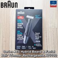 ราคา Braun Series XT5 Hybrid Beard Facial Hair Trimmer Rechargeable XT5100 or XT5200 เครื่องโกนหนวด เล็มหนวดเครา ชาร์จได้ ใช้ได้ทั้งแบบเปียกและแห้ง (20347944799)